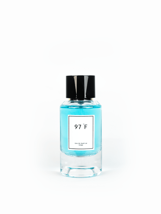 97 F perfume by Miráe Parfum fresh aquatic citrus fragrance for men Pakistan